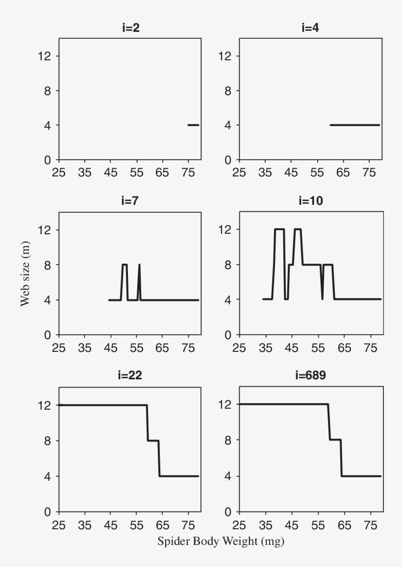 Emergence Of The Optimal Web-building Strategy Through - Diagram, transparent png download