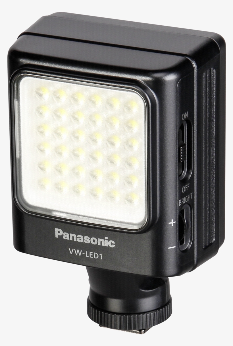 Panasonic Vw-led1 Led Video Light, transparent png download