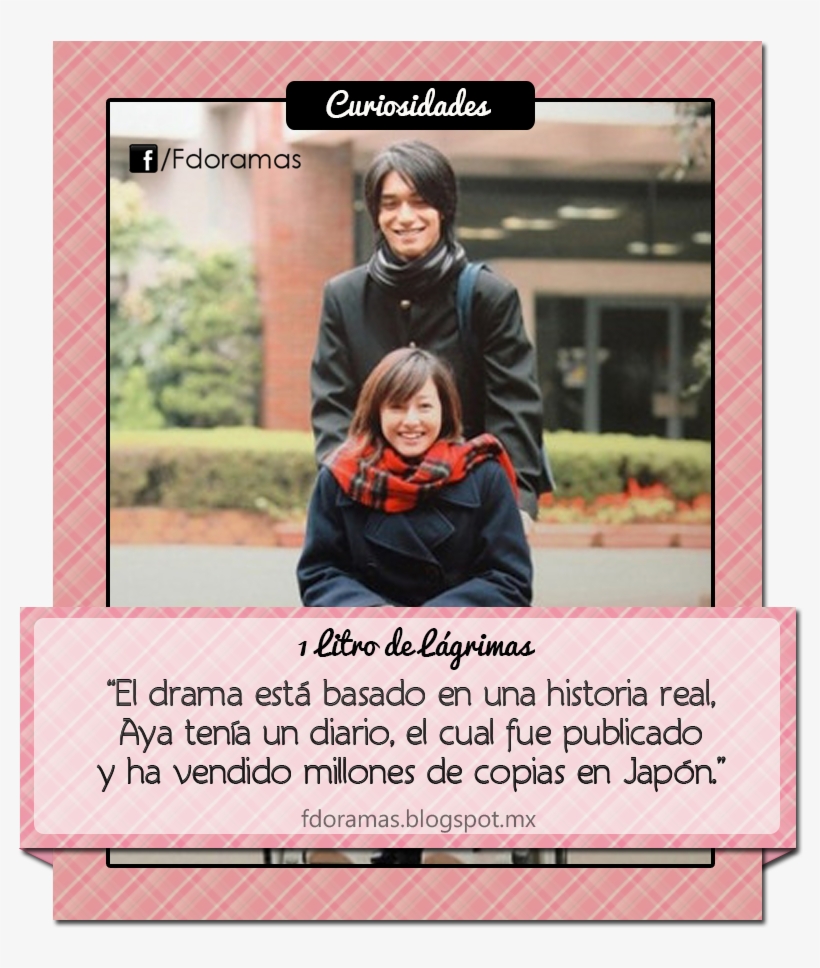1 Litre De Lagrimas - Nishikido Ryo 1 Litre Of Tears, transparent png download