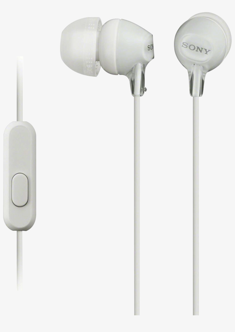 Sony Mdr Ex 15 Lpw In Ear Kopfhörer Weiß, transparent png download