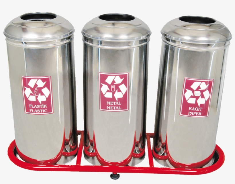 Tm 243 Recycle Bin Stand Stainless - Cup, transparent png download