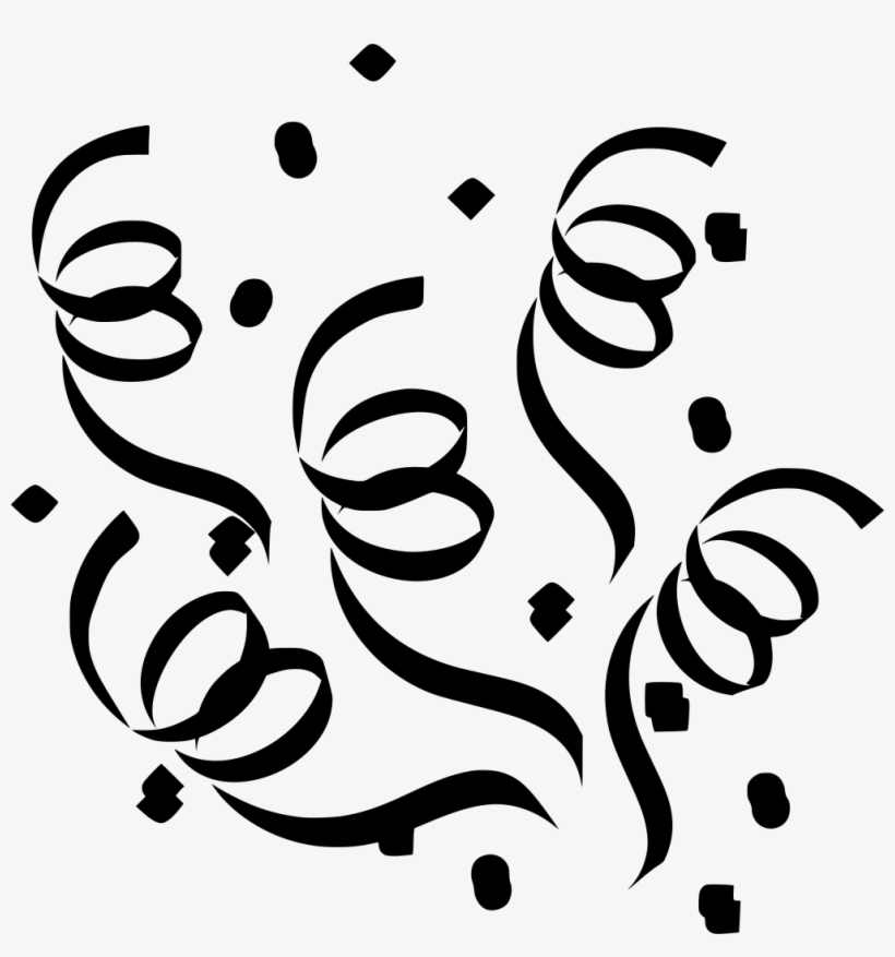 Download Png - Transparent Confetti Clip Art, transparent png download