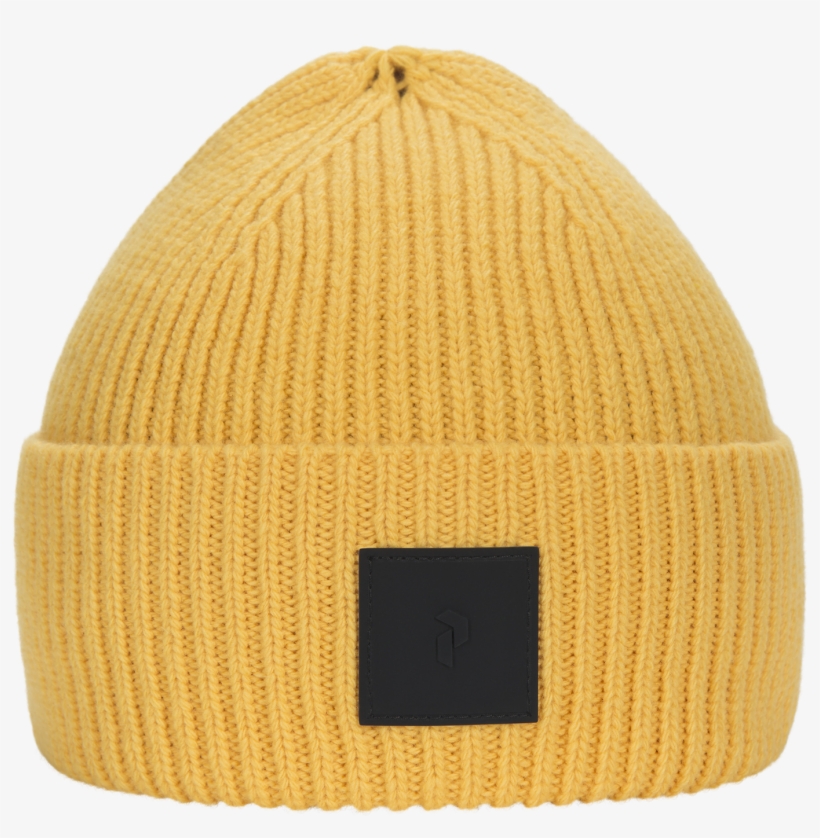 Army Knitted Wool Blend Hat Bright Yellow - Beanie, transparent png download