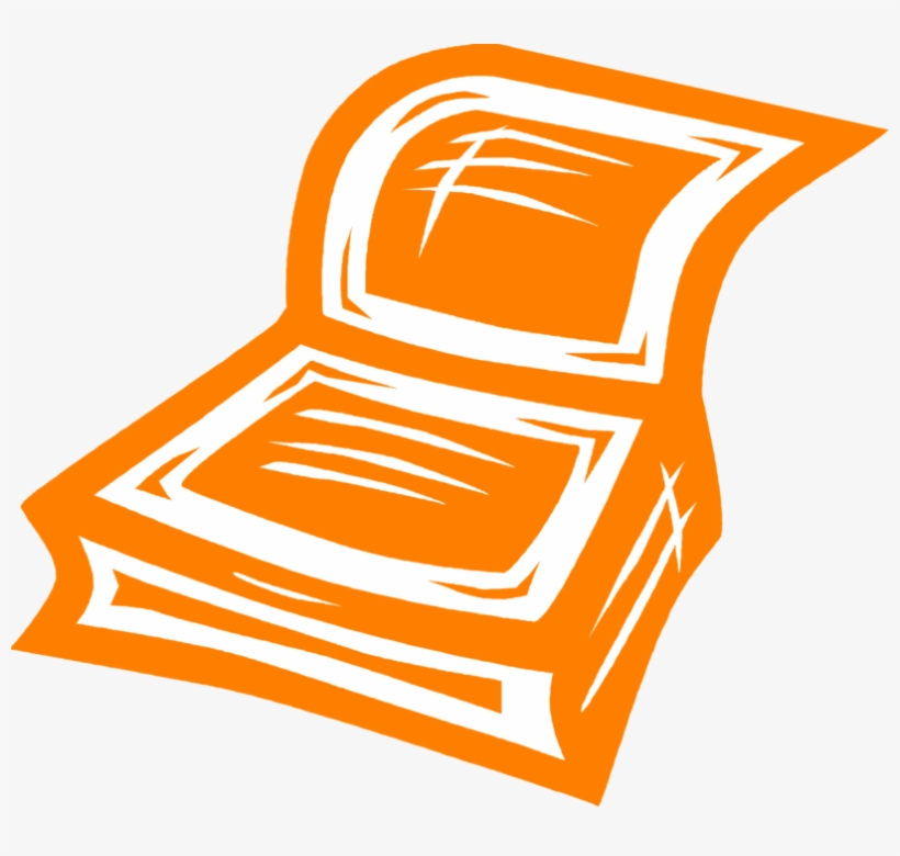 Vector Illustration Of Books As Printed Works Of Literature, transparent png download