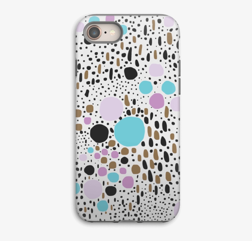 Pastel Confetti Case Iphone 8 Tough - Mobile Phone Case, transparent png download