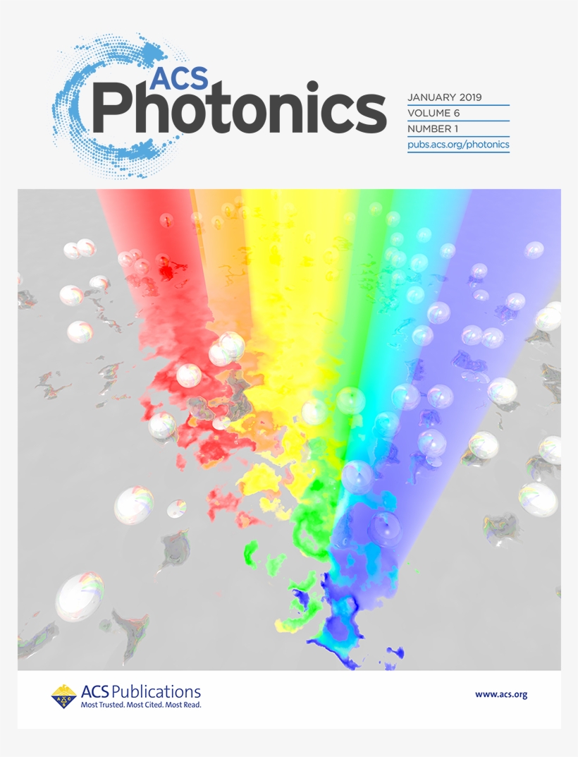 Biodegradable Color Pixels That Disappear Completely - Acs Photonics Cover, transparent png download