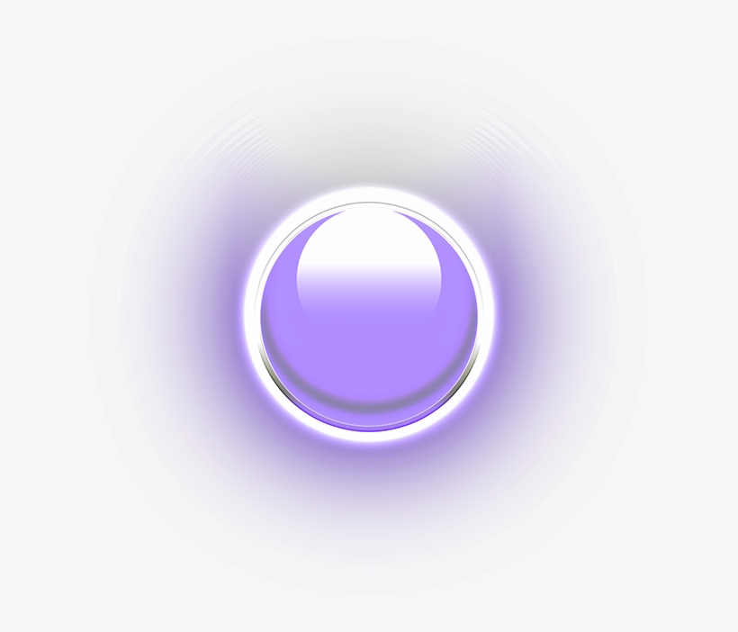 Btn Glow Purple - Circle, transparent png download