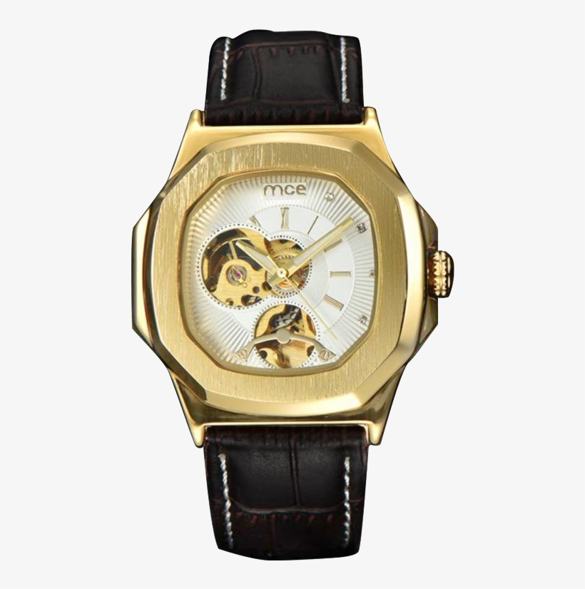 mce gold watch