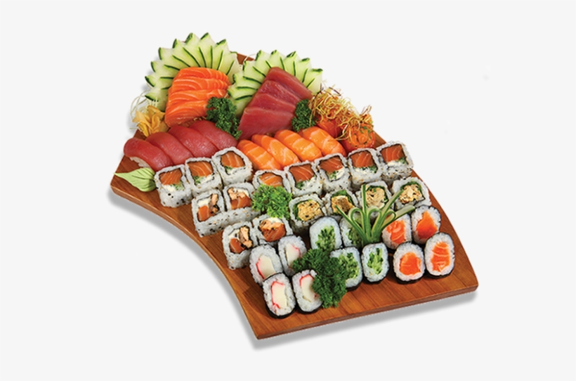 Comida Japonesa Png - Combo De Sushi, transparent png download