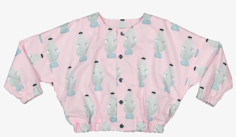 Caroline Bosmans Cooler Than Jesus Jacket Holy Mary - Sweatshirt, transparent png download