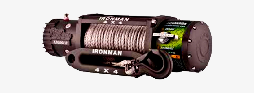 Monster Winch 12000lbs 12v Electric - Winch Ironman, transparent png download