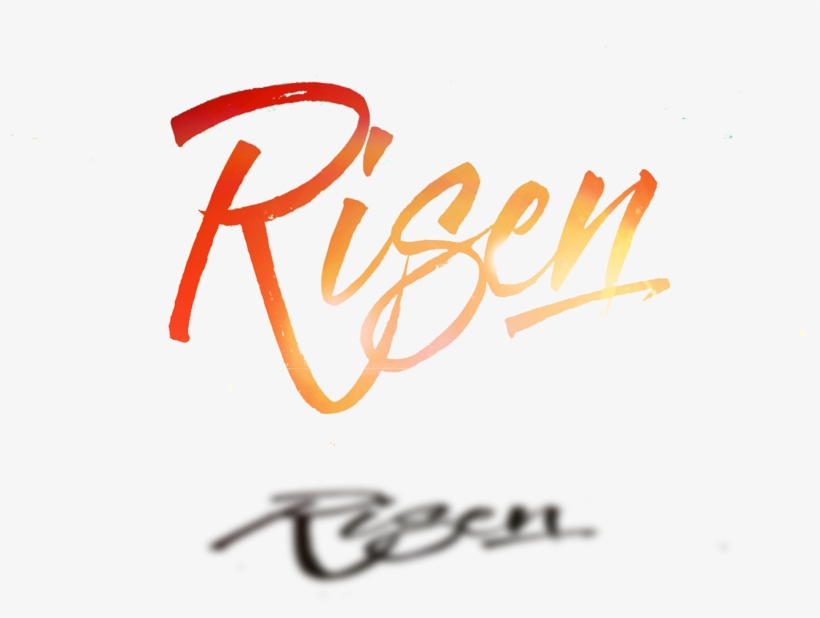 Risen - Calligraphy, transparent png download