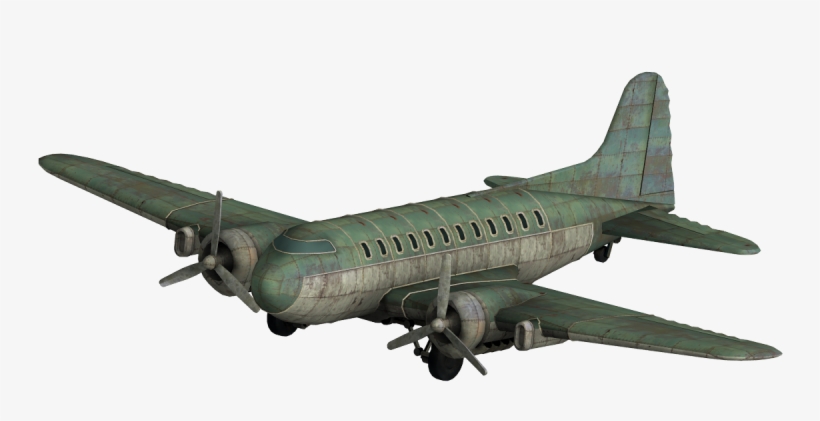Transport Plane - Fallout Plane, transparent png download