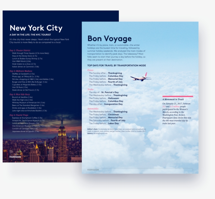 2017 Travel & Tourism Insights - Brochure, transparent png download