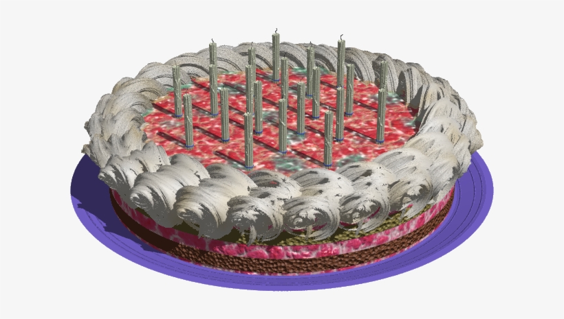 Torta De Aniversario - Cake Decorating, transparent png download