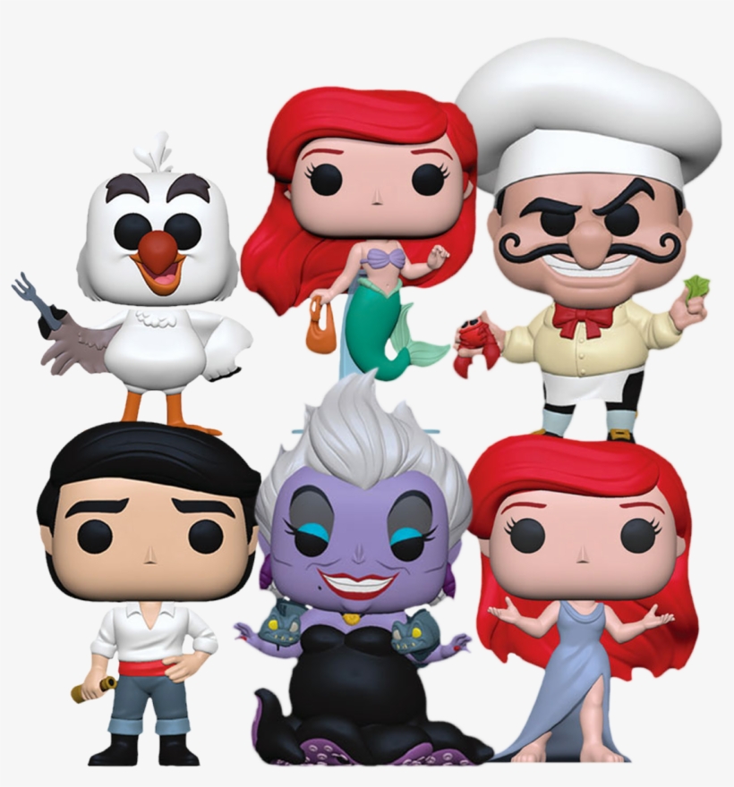 The - Little Mermaid Pop Vinyls, transparent png download