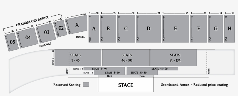 Click Here To View A Seating Chart - Great Frederick Fair Seating Chart, transparent png download