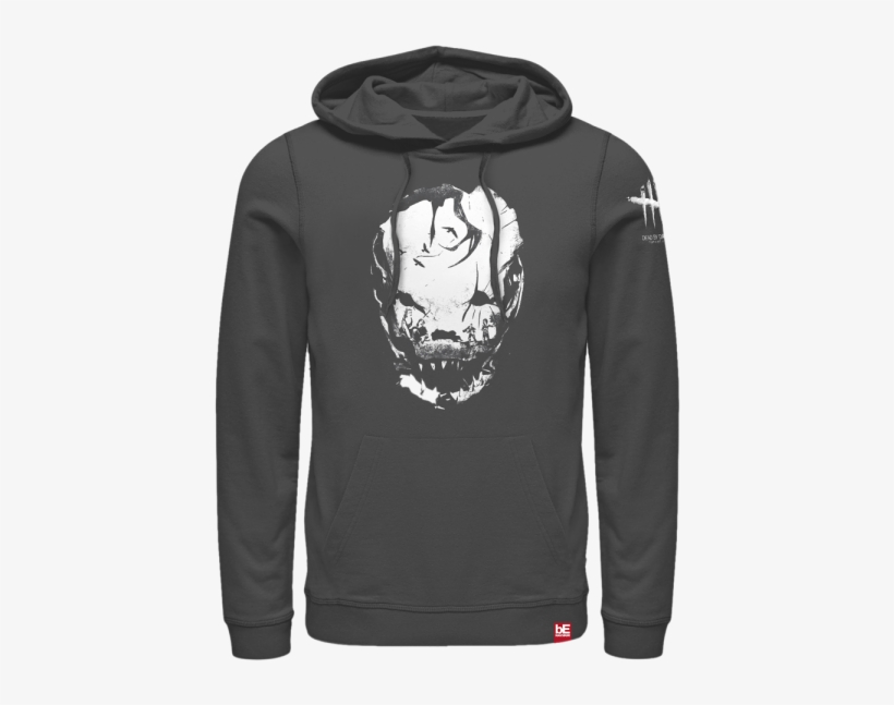Bloodletting Hoodie White On Grey - Sweatshirt, transparent png download