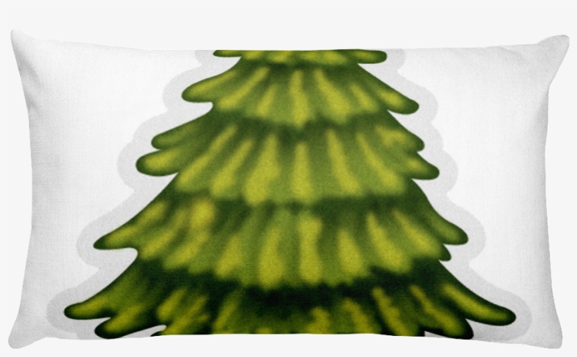 Emoji Bed Pillow - Tree Emoji Transparent Background, transparent png download