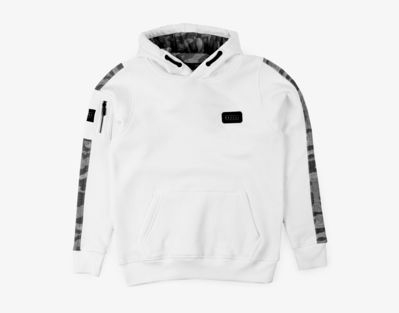 Junior Eclipse Hoodie Camo / White - Sweater, transparent png download