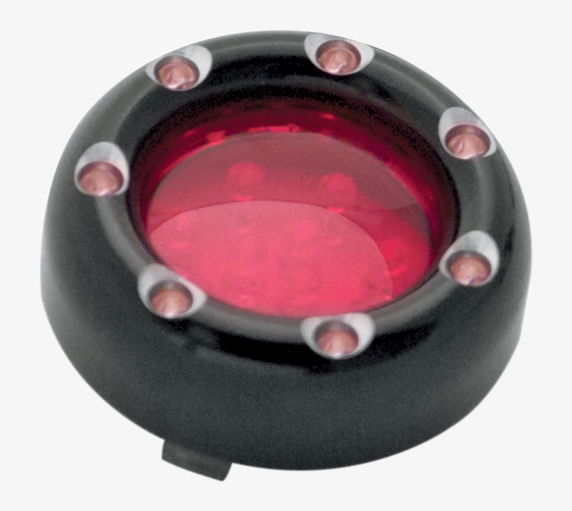 Arlen Ness 1157 Red Black Led Fire Ring Motorcycle - Motorcycle, transparent png download