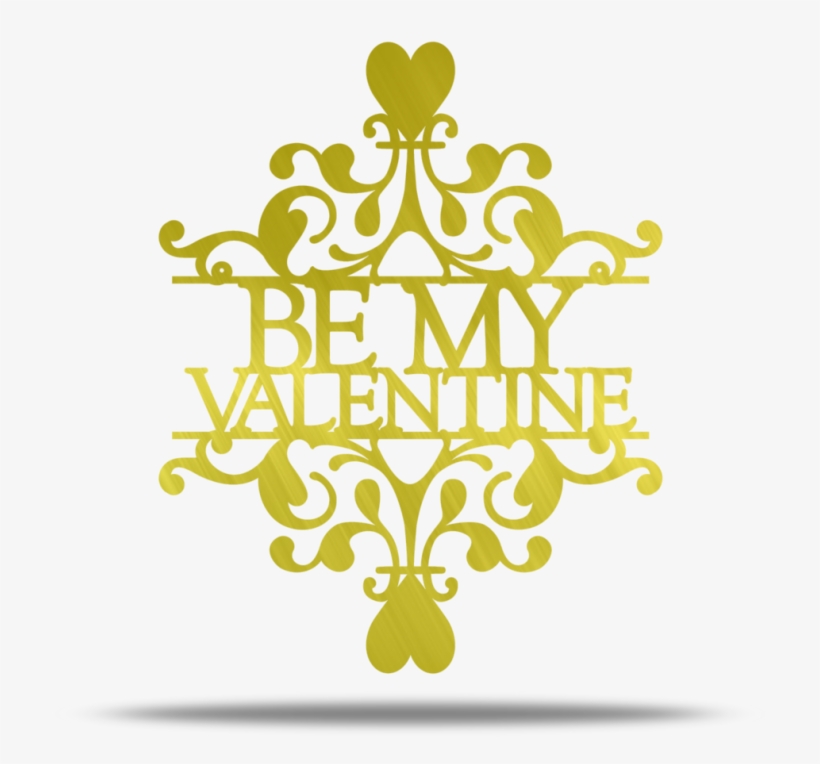 Be My Valentine Steel Wall Art - Black And White Mr & Mrs, transparent png download