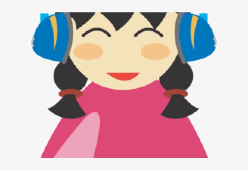 Headphones Clipart Animated - Person With Headphones Clipart, transparent png download