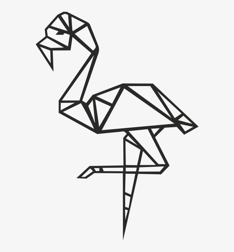 Flamingo Metal Wall Art Decor Portraits - Porte Photo Flamant Rose Déco Murale, transparent png download