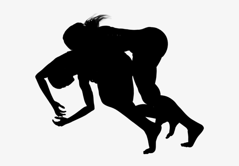 Silhouettes, Wrestling - Silhouette, transparent png download