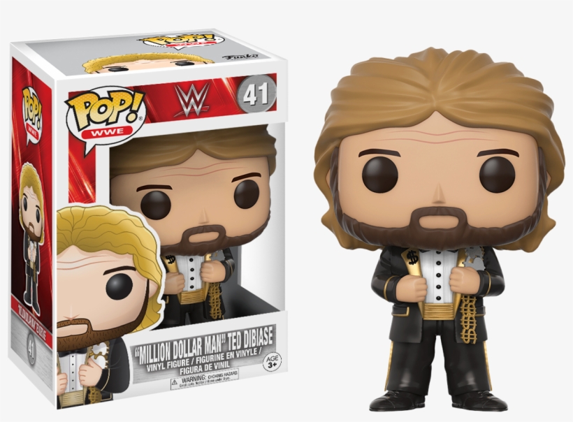 Wwe - Ted Dibiase Funko Pop, transparent png download