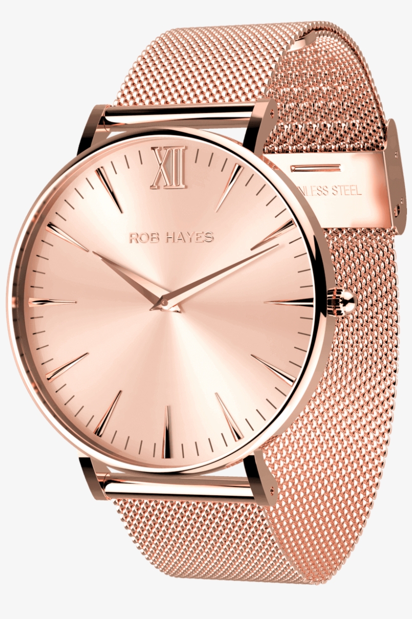 Rose Gold Berkeley - Rob Hayes Watches, transparent png download