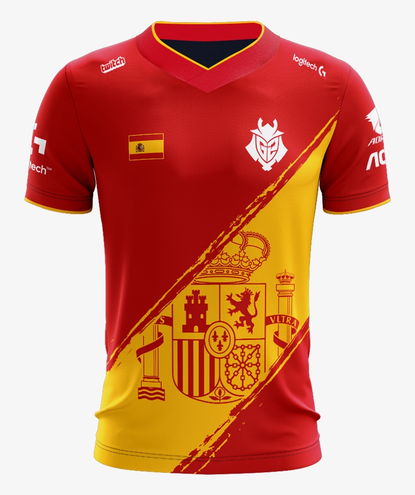 G2 Spain Jersey, transparent png download