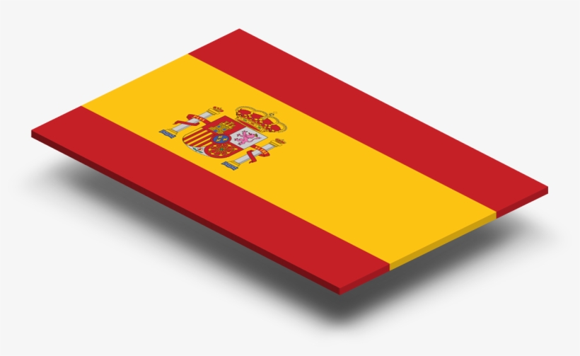 Spain Flag In Rich Quality Definition - Graphic Design, transparent png download