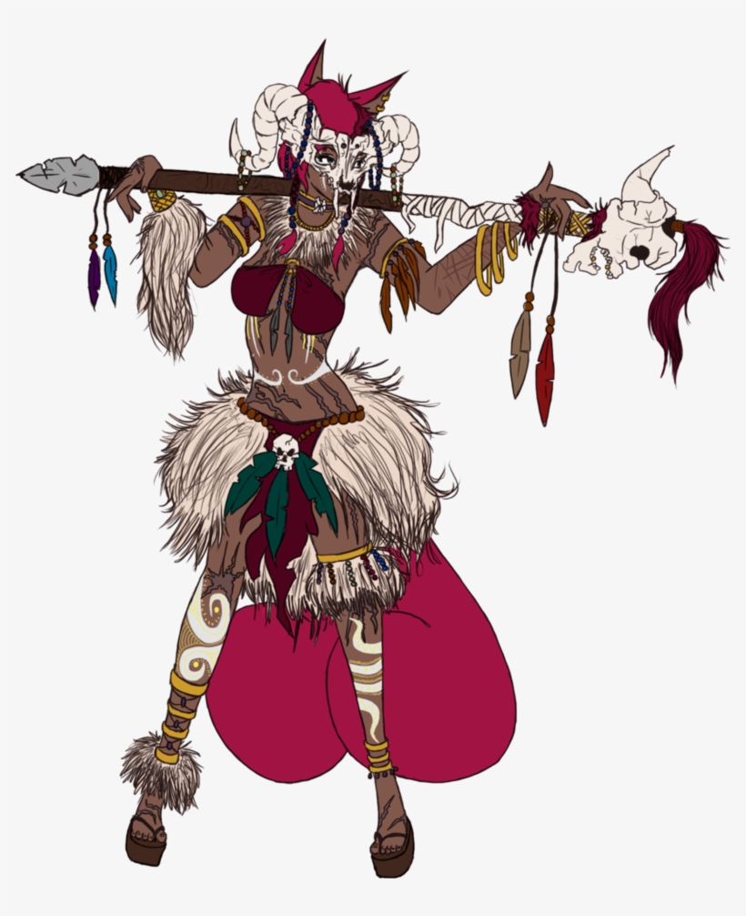 Female Witch Doctor Anime, transparent png download