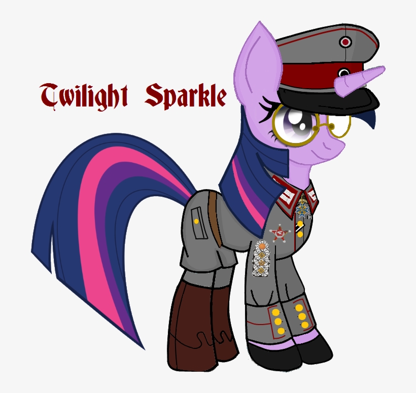 Dämmerung Sprühen Age - Twilight Sparkle Nazi, transparent png download