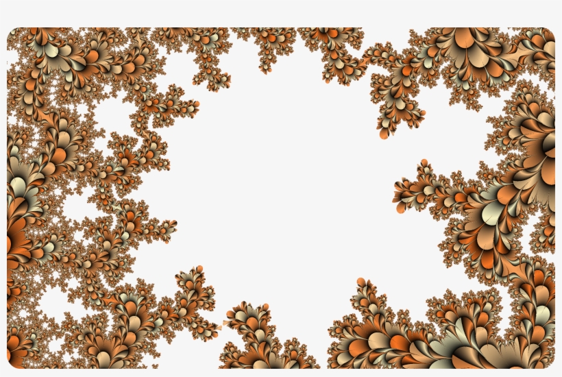 Fractal Flora Flowers Background 473628 - Flora Background, transparent png download