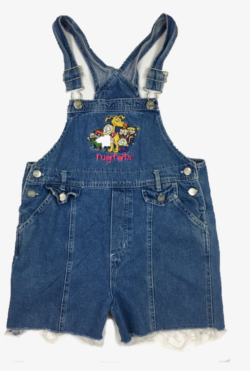 1998 Rugrats Overall Shorts - One-piece Garment, transparent png download