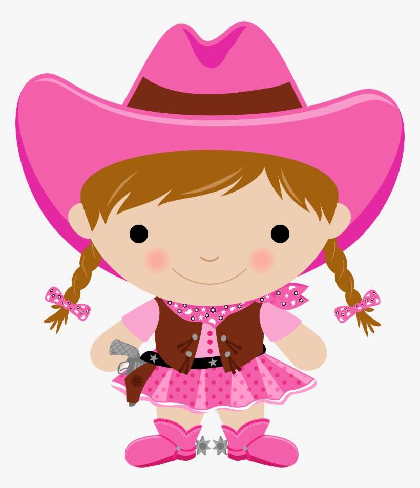 Explore Cowgirl Baby Showers, Cowgirls And More - Clip Art Cowgirl, transparent png download