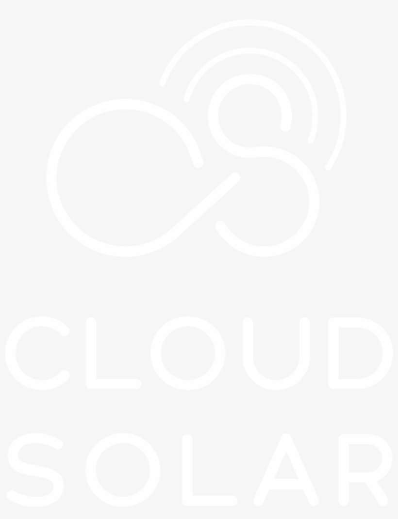 Cloud Solar Logo - Johns Hopkins Logo White, transparent png download