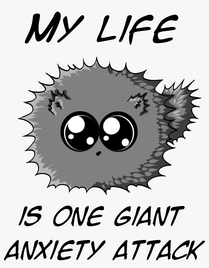 Anxiety Poof - Poster, transparent png download