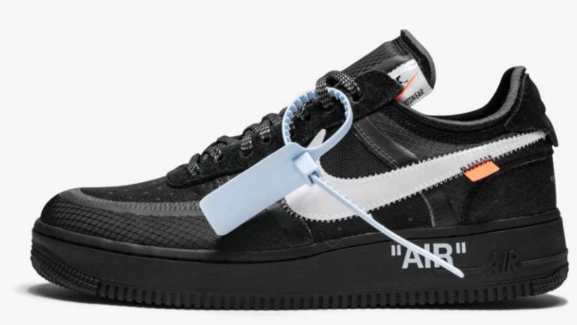 air force 1 off white transparent