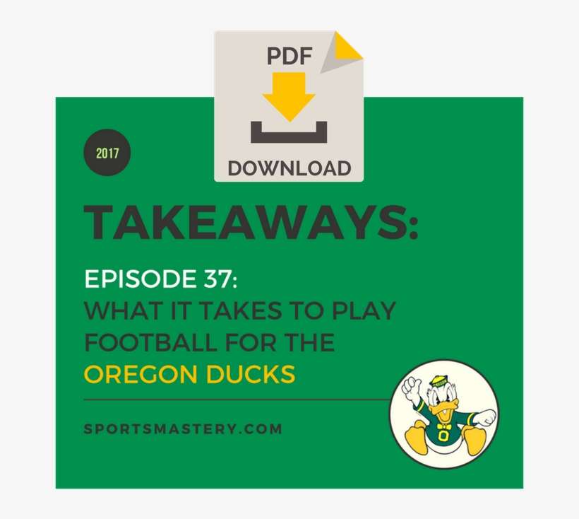 Ready To Download - Oregon Ducks, transparent png download