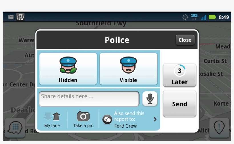 Waze Alcoholimetro, transparent png download