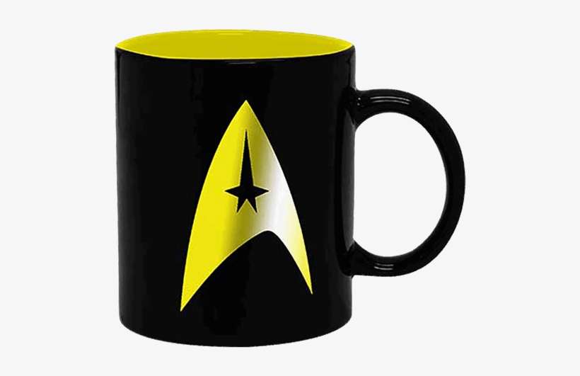 Star Trek Logo Metallic Mug - Mug, transparent png download