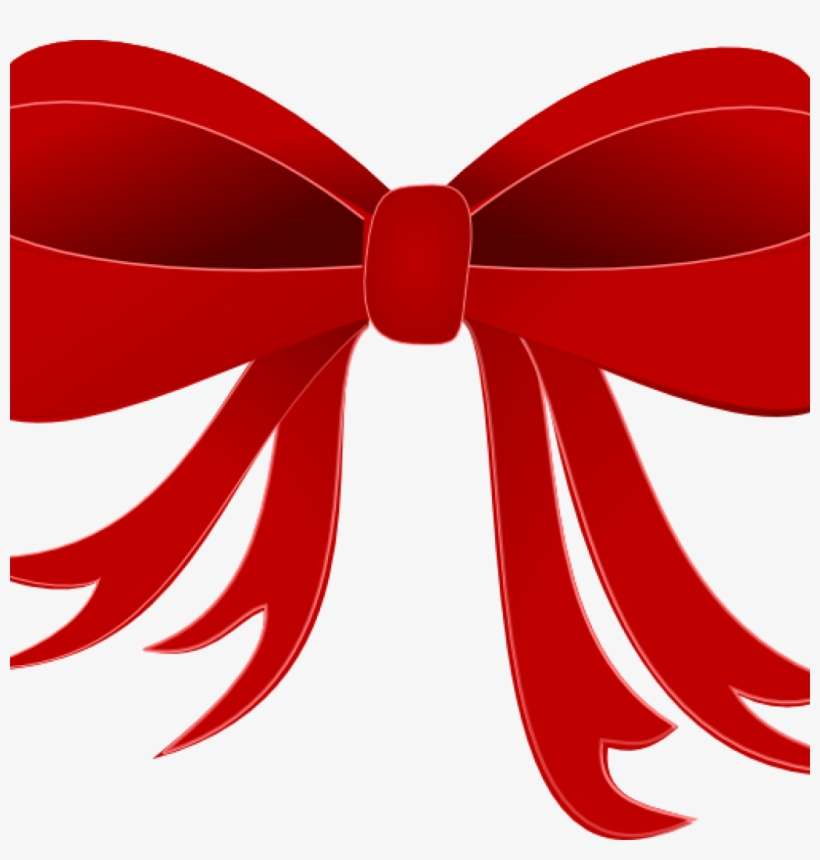 Red Bow Clipart Red Bow Clipart Clip Art For Students - Ribbon Design For Christmas, transparent png download