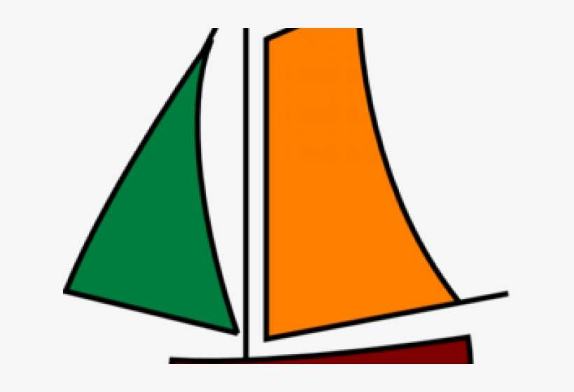 Sailing Boat Clipart - Clip Art, transparent png download