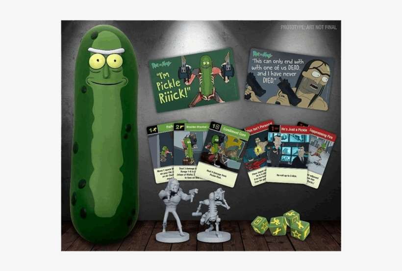 1 Of - Cryptozoic Pickle Rick, transparent png download