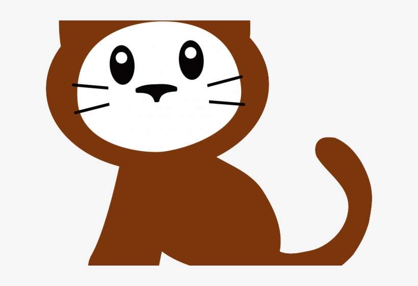 Whiskers Clipart Cat's - Gato Animada Png, transparent png download