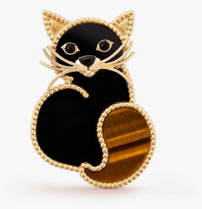 Lucky Animals Cat Clip, - Vancleef Arpels Animal, transparent png download