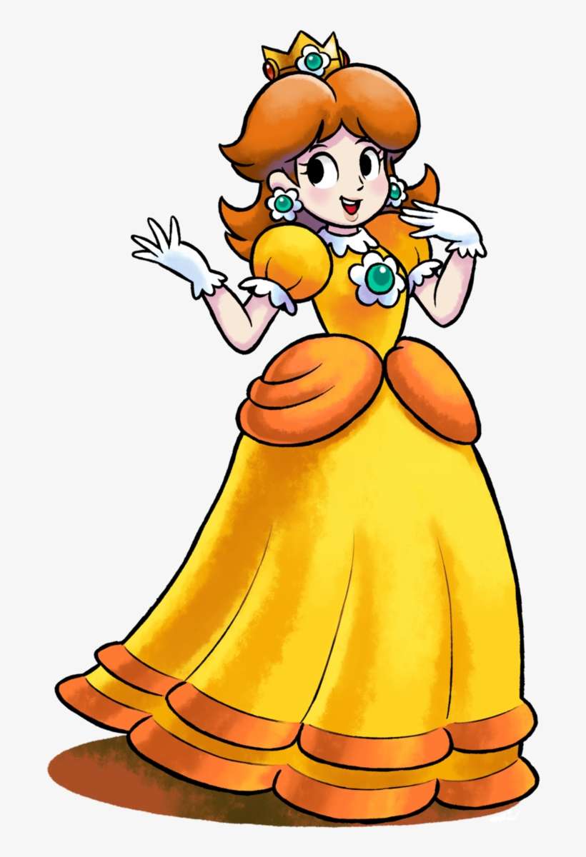 Mm M L Rpg Style Daisy It S A Miracle By Master Rainbow - Daisy Super Smash Bros, transparent png download